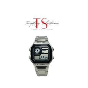 Stainless Steel Digital Watch
